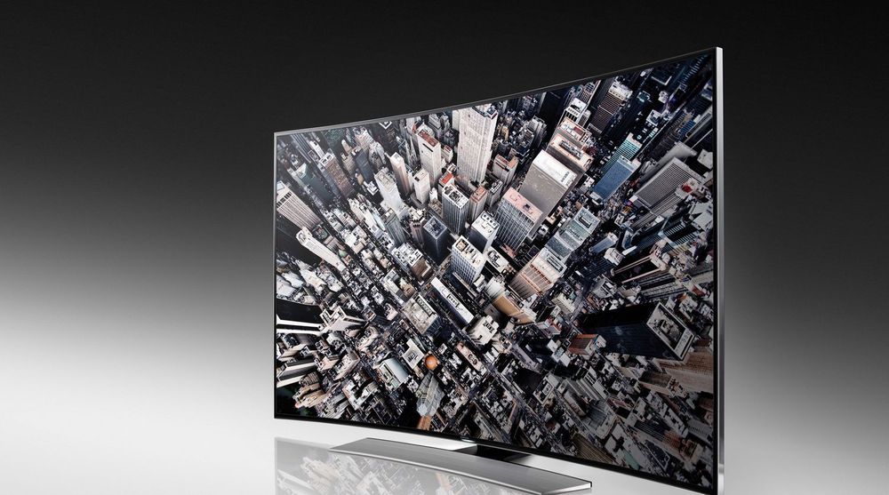 Samsung håper krumme tv-er skal skape liv i et fallende globalt tv-marked.