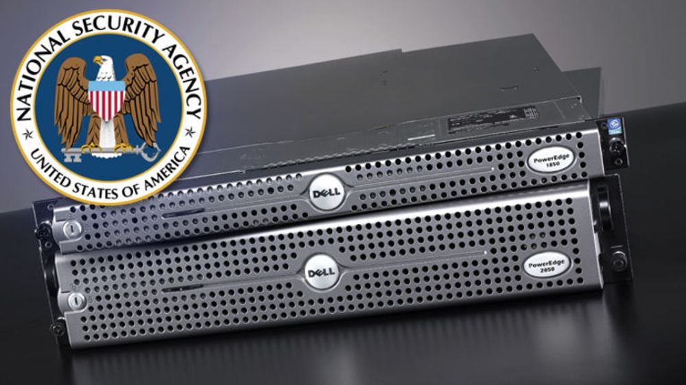 NSA sitter på skadevare som er spesielt laget for å kapre en lang rekke navngitte datasystemer, inkludert Dell-serverne vi ser på bildet. Nye avsløringer er ventet i dagene og ukene som kommer.