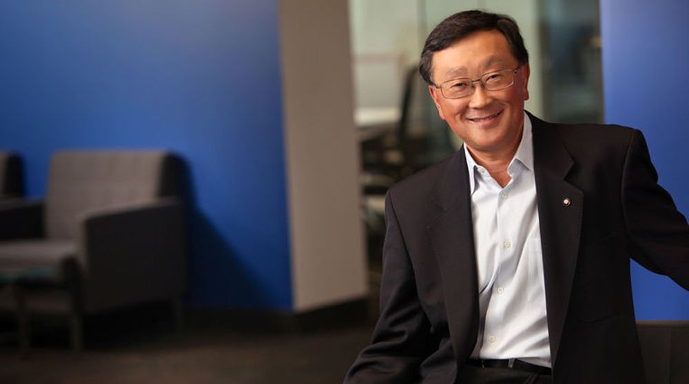 Toppsjef John Chen i Blackberry har en plan som investorene ser ut til å tro på.