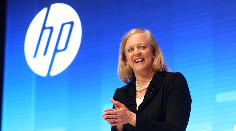 HP-sejf Meg Whitman har fått større grunn til å smile etter fremleggelsen av nye kvartalstall.