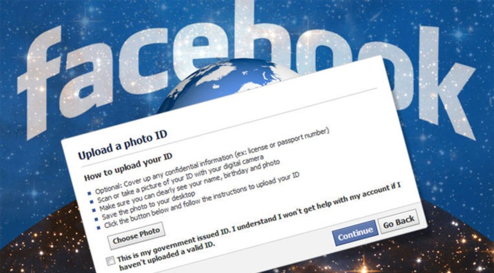 Facebook vil vite hvem du er. Falske navn fører automatisk til utkastelse, dersom du blir oppdaget.