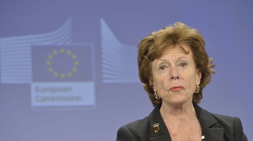 EU-kommissær Neelie Kroes har i store deler av sin periode jobbet for lavere telepriser på tvers av EU-landene. Men hun sier at arbeidet ennå ikke er fullført.