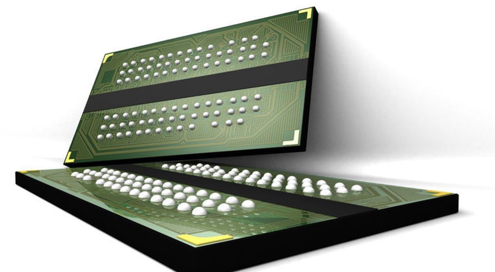 DDR2 SDRAM-brikker fra Micron, en av verdens største minneleverandører.