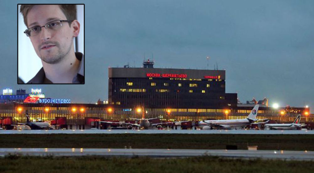 FASTLÅST: Spionsiktede Edward Snowden (30) beginner seg antakelig fortsatt i transittområdet på Sjeremetjevo-flyplassen i Moskva. Uten pass og mulighet til å ta seg videre.