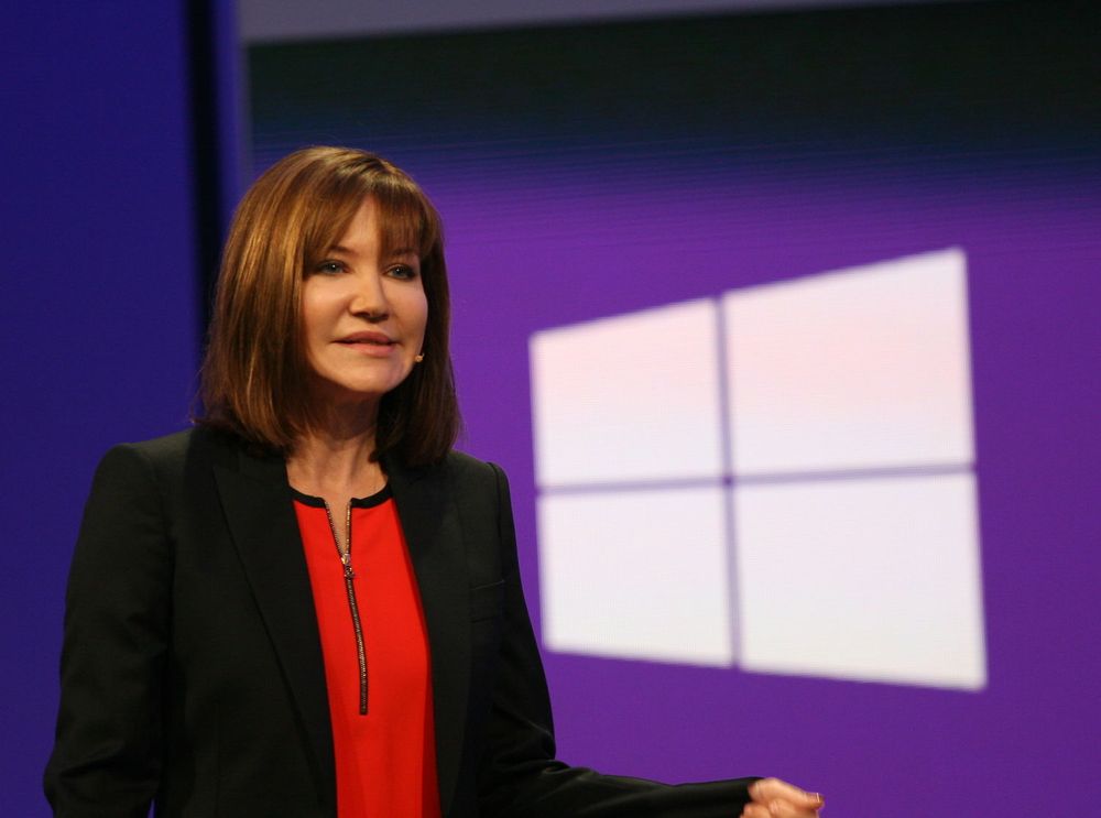 Vi designet Windows 8.1 til å føles naturlig på alt fra små til store skjermer, sa Windows-direktør Julie Larson-Green.