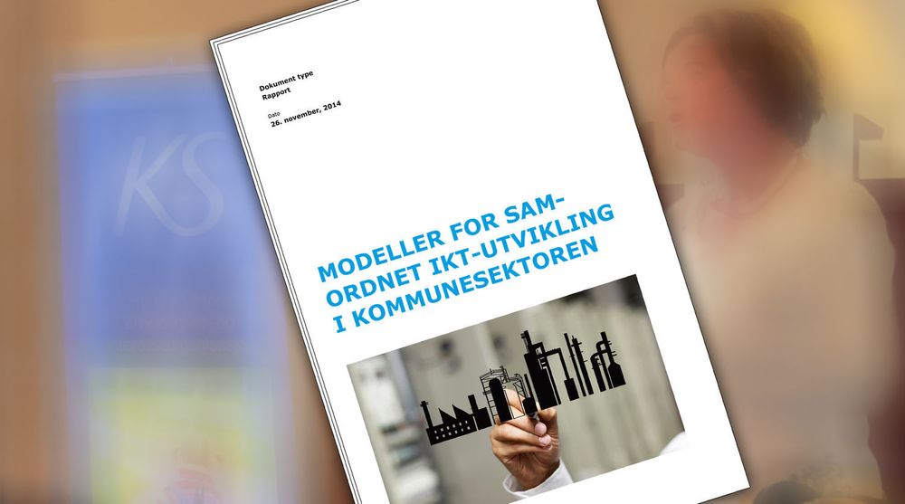 Rambøll har evaluert KommIT i den avbildede rapporten, på oppdrag fra KS. Arild Haraldsen skriver nå at KommIT har mislykkes.