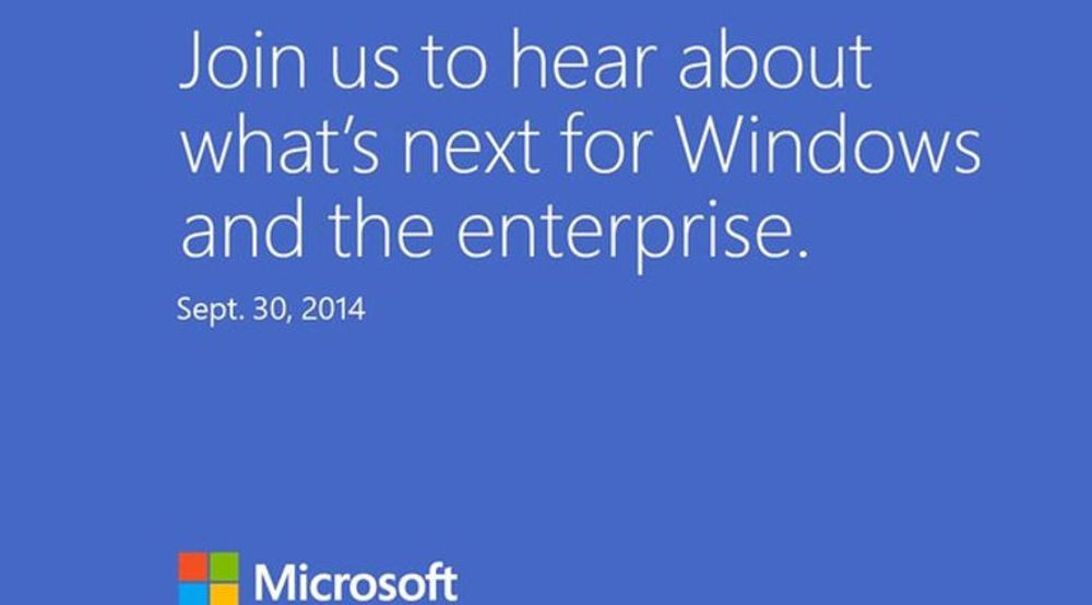 Microsoft vil etter alt å dømme vise frem en tidlig versjon av Windows 9 om to uker. Dette blir en presentasjon myntet på utviklere og profesjonelle brukere.