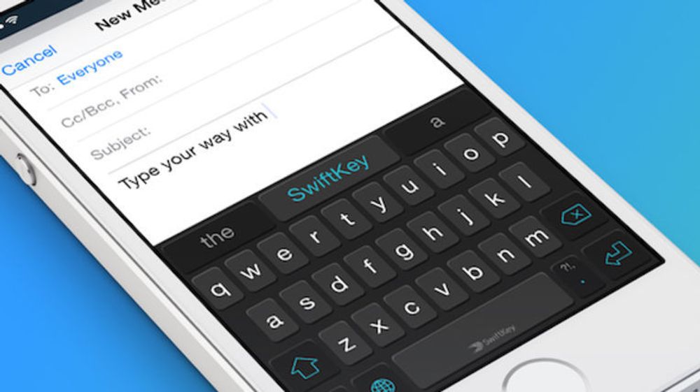 Populære SwiftKey kommer til iOS 8 neste uke.