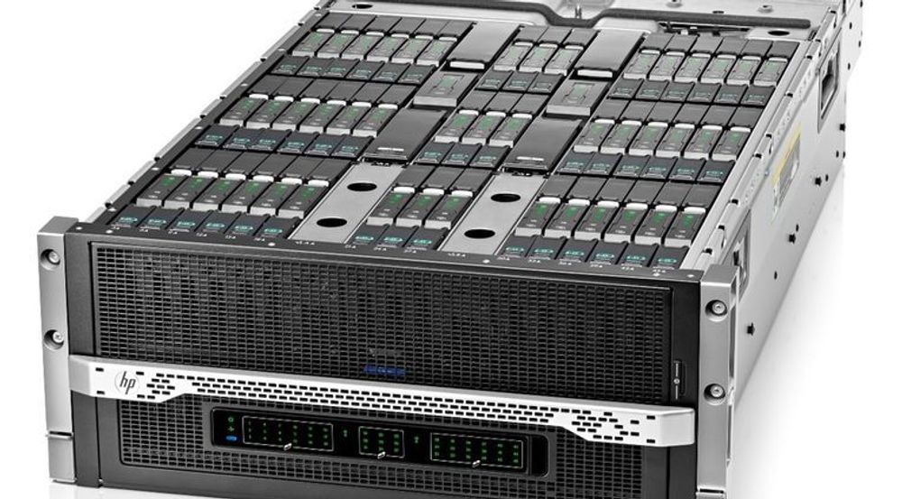 Chassiset HP Moonshot 1500 har plass til 45 av dagens ProLiant Moonshot-servere.