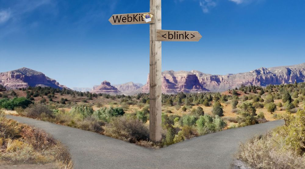 Google har laget et forgrening av renderingmotoren WebKit. Denne kalles for Blink og vil utvikles i en annen retning enn WebKit. 