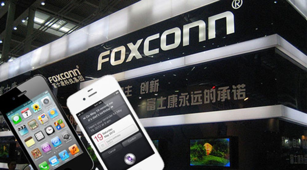 Oppmot halvparten av Foxconns omsetning stammer fra deres største kunde, Apple.
