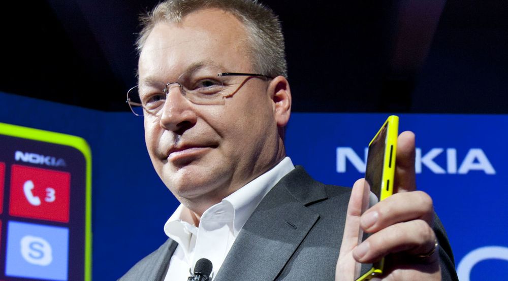 Neppe klar for å lede et kinesisk-eid mobilselskap: Nokia-sjef Stephen Elop. Selv med gårsdagens oppgang er aksjekursen deres ned 6 prosent hittil i år.