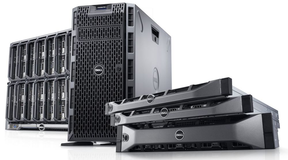 Dell PowerEdge 12G serien omfatter bladservere, tårnservere og rackservere.