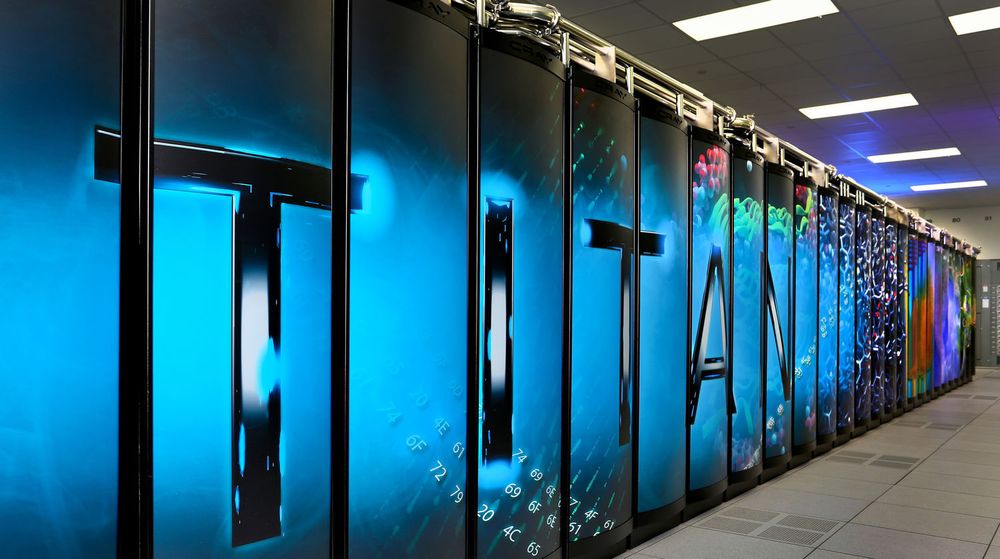 Den amerikanske superdatamaskinen Titan (illustrasjonsfoto).