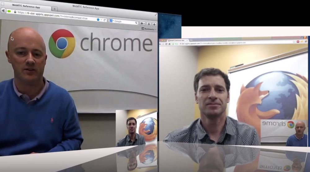 Videosamtaler i nettleseren, med WebRTC og uten bruk av plugins, har fungert ganske lenge i flere nettlesere. Men det avhenger av at begge har støtte for en felles videokodek.