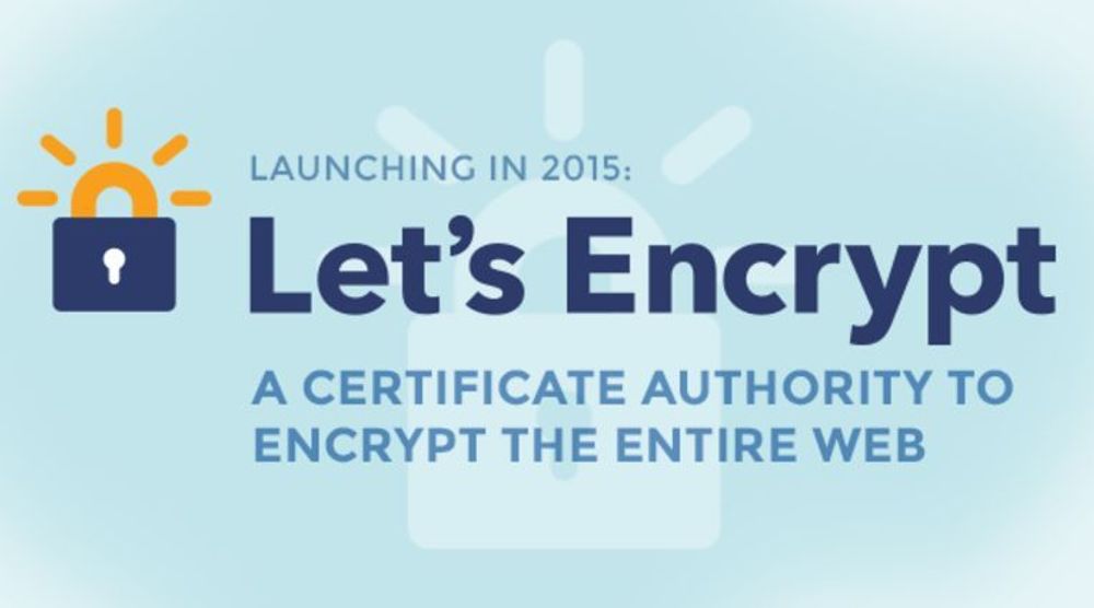 Let's Encrypt-initiativet skal lanseres offisielt sommeren 2015. Målet er å gjøre det så enkelt og greit som mulig for nettstedeiere å flytte nettstedene over på HTTPS.