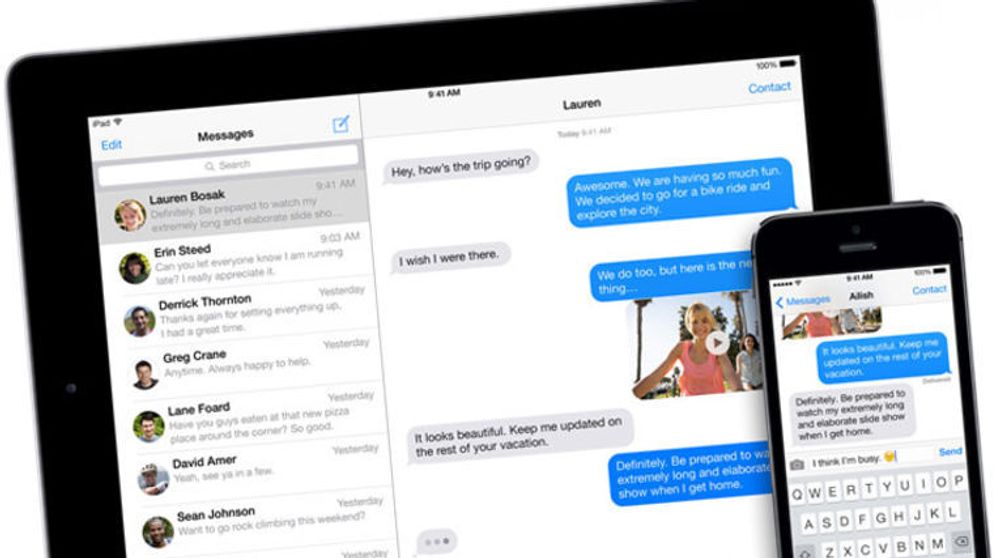 "De blå" meldingene på Apple-enheter representerer iMessage-meldinger. Mange har opplevd å ikke motta vanlige tekstmeldinger etter å ha byttet til andre leverandører, men nå kommer Apple med løsningen.