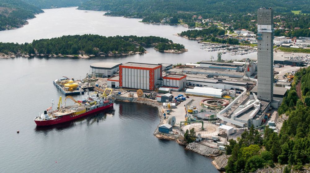 ORDRESVIKT: Nexans Norway er leverandør av kraft- og telekabler.  140 ansatte ved Halden-fabrikken blir permittert fra nyttår.