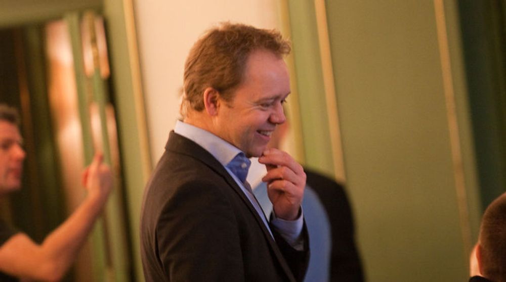 TOMMEL OPP: Comperio-direktør Trond Renshusløkken (bildet) kan smile etter solide tall for årets første kvartal.