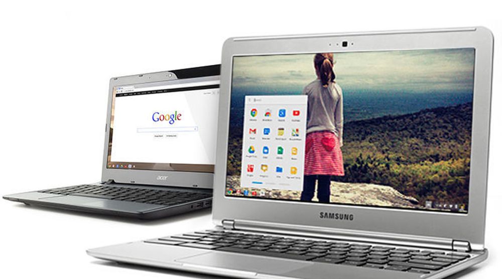 Både Samsung og Acer har lansert Chromebooks, bærbare PC-er til en svært lav penge. I det amerikanske markedet for billig-bærbare har maskinene nå fått en markedsandel på mellom 20 og 25 prosent. 