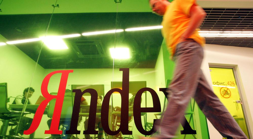 Kildekoden en sentral del av tjenesten til russiske Yandex ble forsøkt solgt av en tidligere ansatt. Bildet er fra selskapets hovedkvarter i Moskva.
