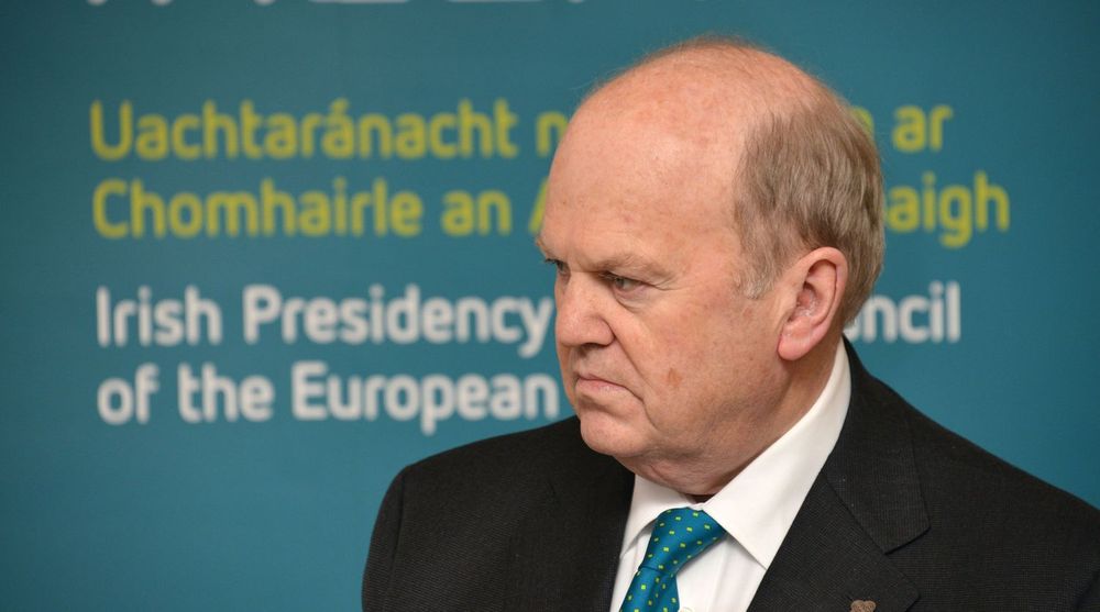 Den irske finansministeren, Michael Noonan, vil ikke lengre ha på seg at landet er et skatteparadis for Google og andre multinasjonale selskap. 