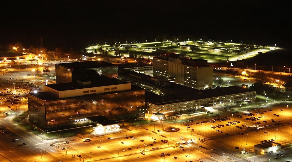 STOREBROR: Bildet er et av ytterst få tatt av USAs etterretningsorgan National Security Agencys (NSA) hovedkvarter ved Fort Meade i Maryland som er tatt av private. 