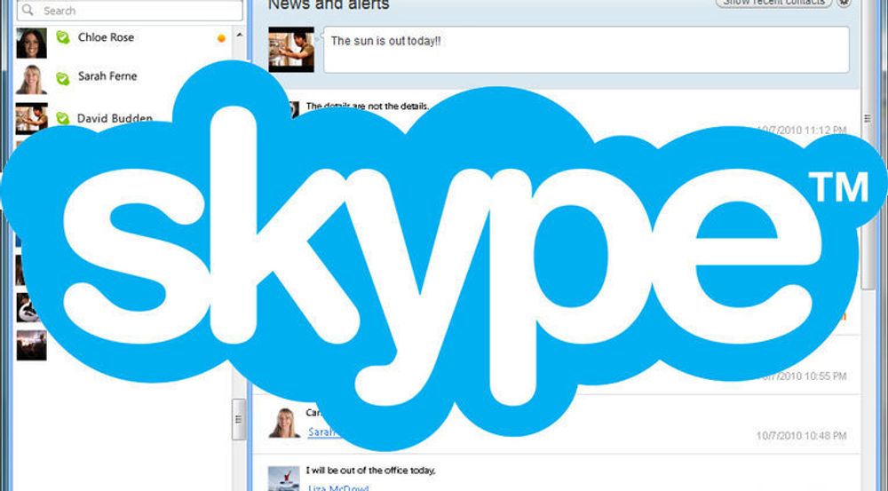 Skype ble kjøpt av Microsoft for omtrent to år siden. Tjenesten blir gradvis integrert tettere med Microsofts øvrige tjenester.