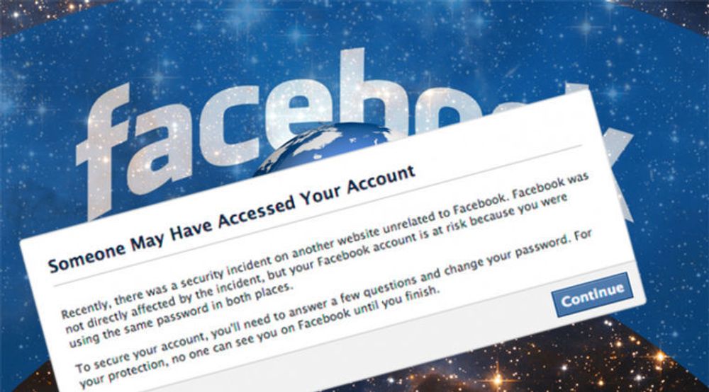 Facebook ber brukere bytte passord dersom det mistenkes at passordene de benytter har blitt gjort tilgjengelig for ondsinnede via lekkasjer hos andre aktører.