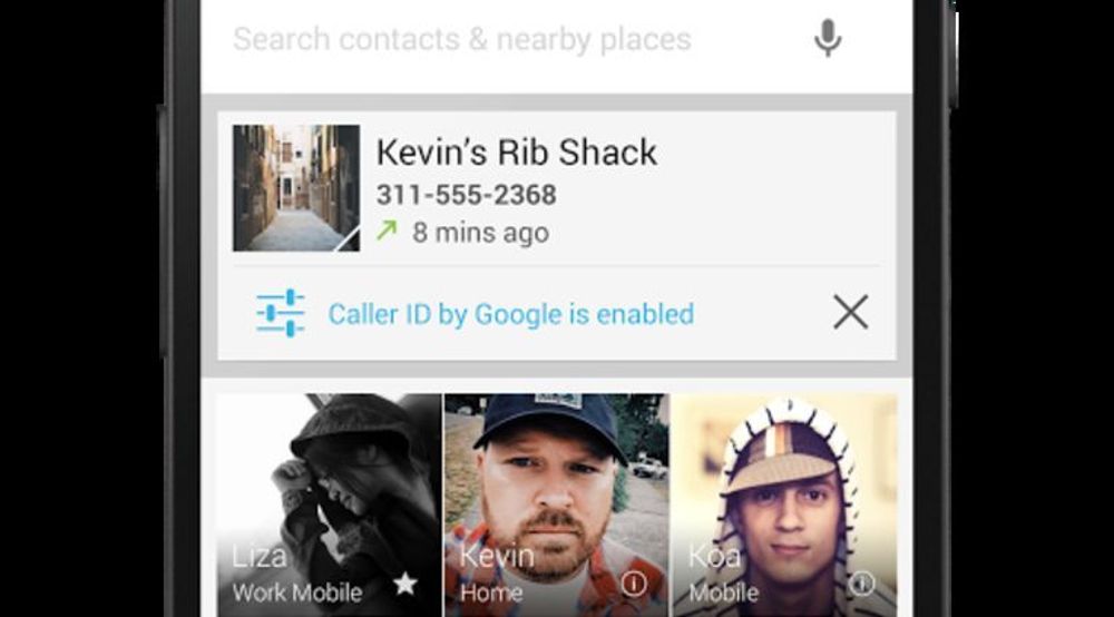 Støtten for Caller ID by Google i den ny ringeappen i Android 4.4 kan gjøre det enklere å finne ut hvem som ringer. Men så lenge funksjonaliteten er aktiv, vil også Google kunne registrere samtalen. 
