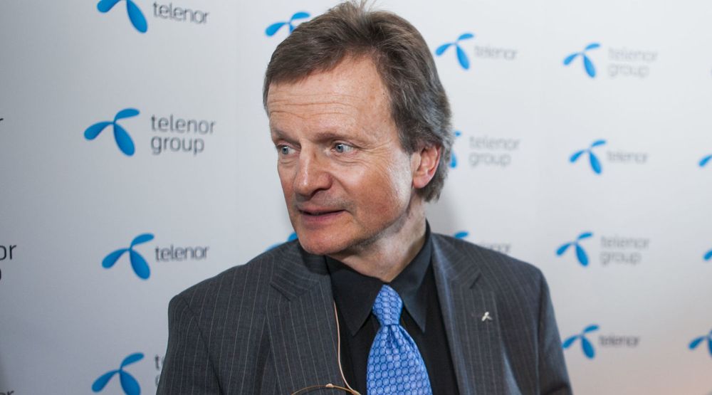 ANKER: Telenor nekter å betale boten på 5 millioner kroner. Her konsernsjef Jon Fredrik Baksaas.