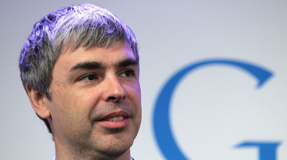 Google-sjef Larry Page ser fram til bedre resultater når Lenovo tarover Motorola.