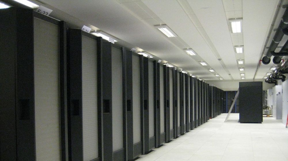 Superdatamaskinen Njord ved NTNU har en maksimal ytelse på 23 teraflops.