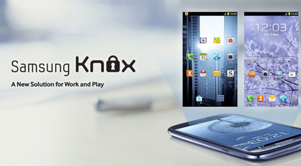 Samsung Knox kommer i Galaxy S 4 og tilbyr brukerne blant annet muligheten til å opprette et sikkert skille mellom en privat og en profesjonell profil på mobilen. 
