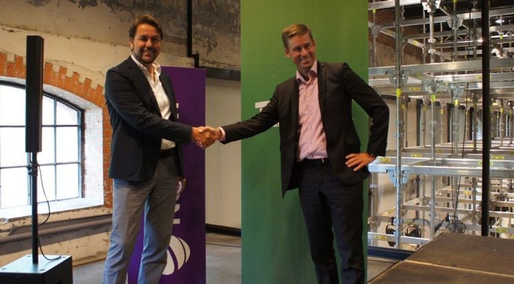 Arild Hustad i Tele2 og August Baumann i Netcom sier at utbygging av 4G er hovedfokuset.