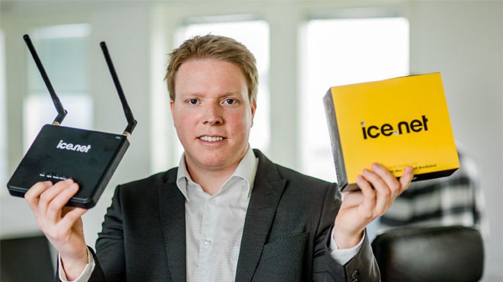 Ice.net-sjef Eivind Helgaker kan nå sprade i 4G-lisenser, litt avhengig av hva eierselskapet velger å gjøre med frekvensene de har kjøpt.