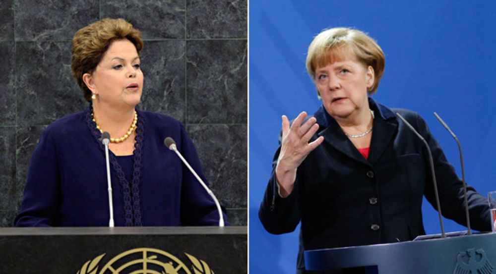 Sammen har Dilma Roussef og Angela Merkel fått til den hittil kraftigste reaksjonen i noe internasjonalt forum mot overvåkningsvirksomheten avslørt av Edward Snowden.