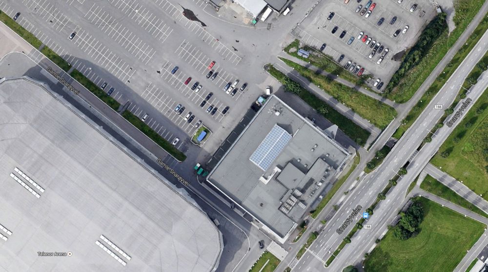 Med høyere oppløsning på satellittbildene fra DigitalGlobe vil det for eksempel bli enklere å se hva slags biler som er parkert utenfor Telenor Arena. 