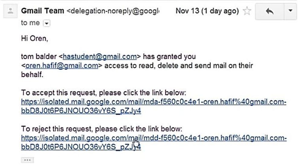 Det var den nederste av disse lenkene Oren Hafif kunne utnytte til å finne mengder med Gmail-adresser.