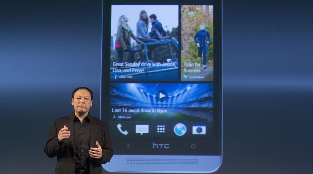 HTC-sjef Peter Chou  har fortsatt liten grunn til å smile for tiden.