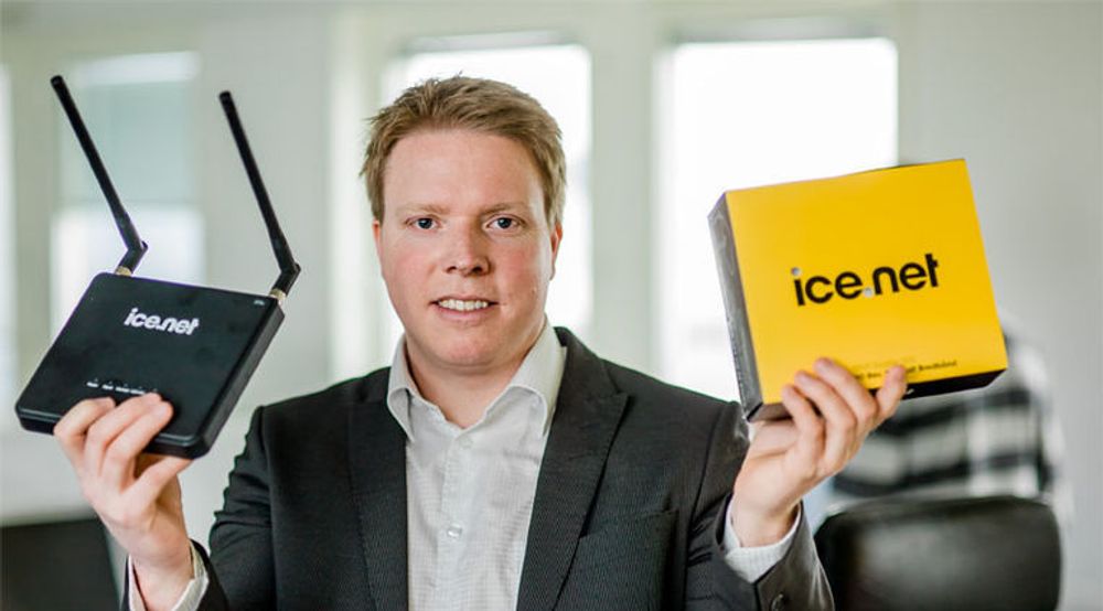 Ice.net dekker mer av Norges areal enn noen av konkurrentene. Det gir kundetilvekst, sier Eivind Helgaker.