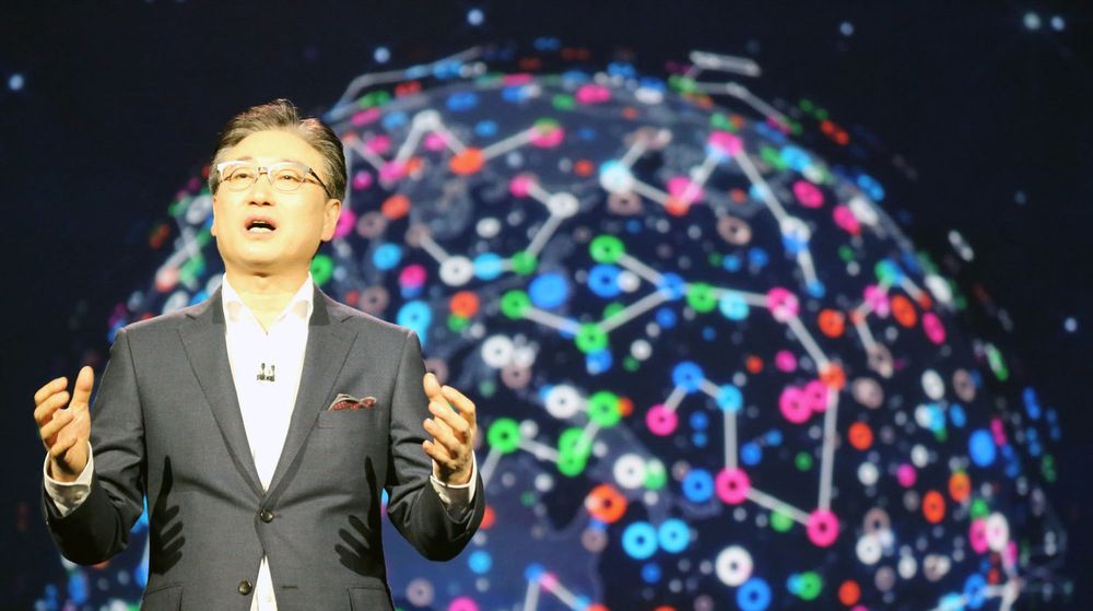 Samsungs direktør Yoon Boo-keun ser for seg full sammenkobling av selskapets produkter innen år 2020.