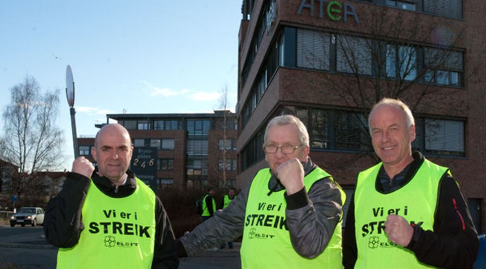 Streikeviljen blant El og IT-forbundets ansatte i Atea var stor i mai. Men LO-forbundet gikk på en smell i Rikslønnsnemda, som gav Atea medhold.