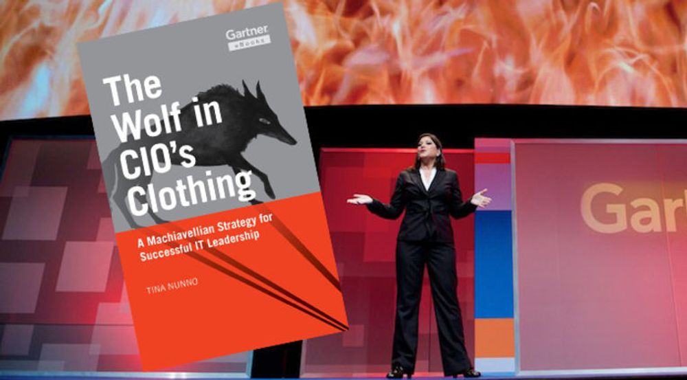 I boken maner Gartner-analytiker Tina Nunno IT-sjefer til å opptre som ulver i Macchiavellis ånd.