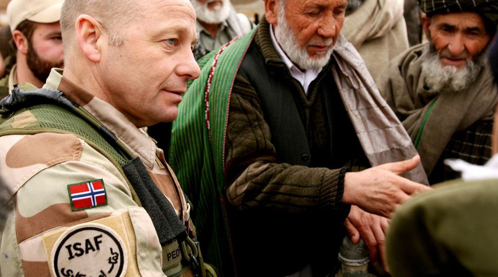 Generalmajor Odd Egil Pedersen (bildet) har lang erfaring fra forsvaret både hjemme og i NATO. Bildet viser den nyutnevnte sjefen for Cyberforsvaret fra tiden som kontingentsjef i Afghanistan.