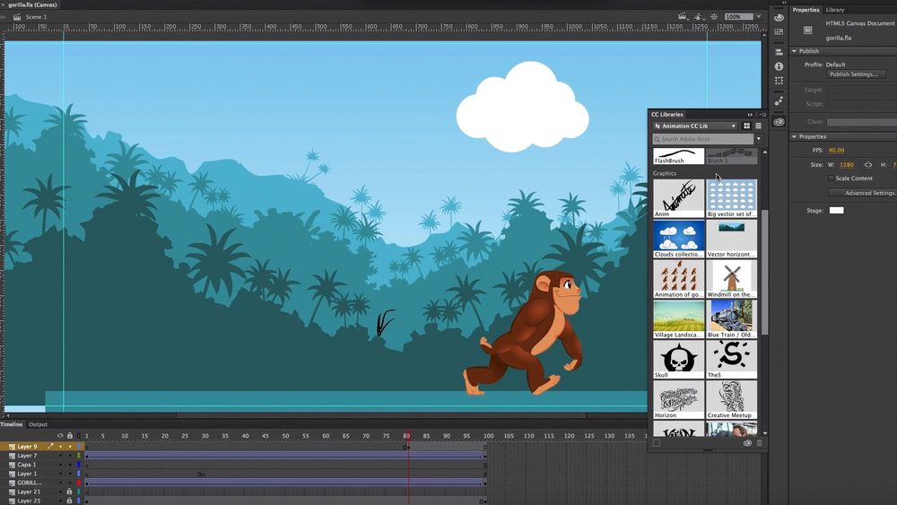 Adobe Animate CC er det nye navnet på Flash Professional-verktøyet.