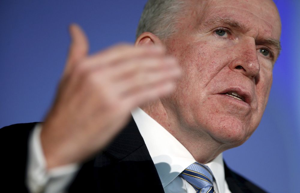 CIA-direktør John Brennan talte tirsdag under en etterretningskonferanse i Washington.