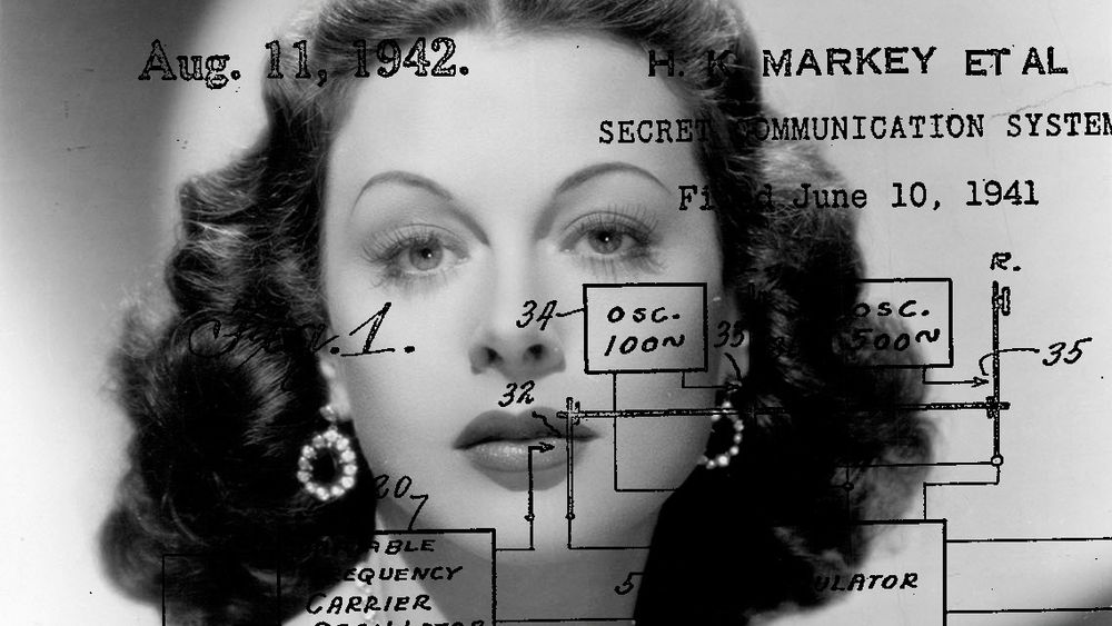Hedy Lamarr fikk patent på en teknikk for frekvenshopping i 1942. Oppfinnelsen har fått stort betydning i ettertid.