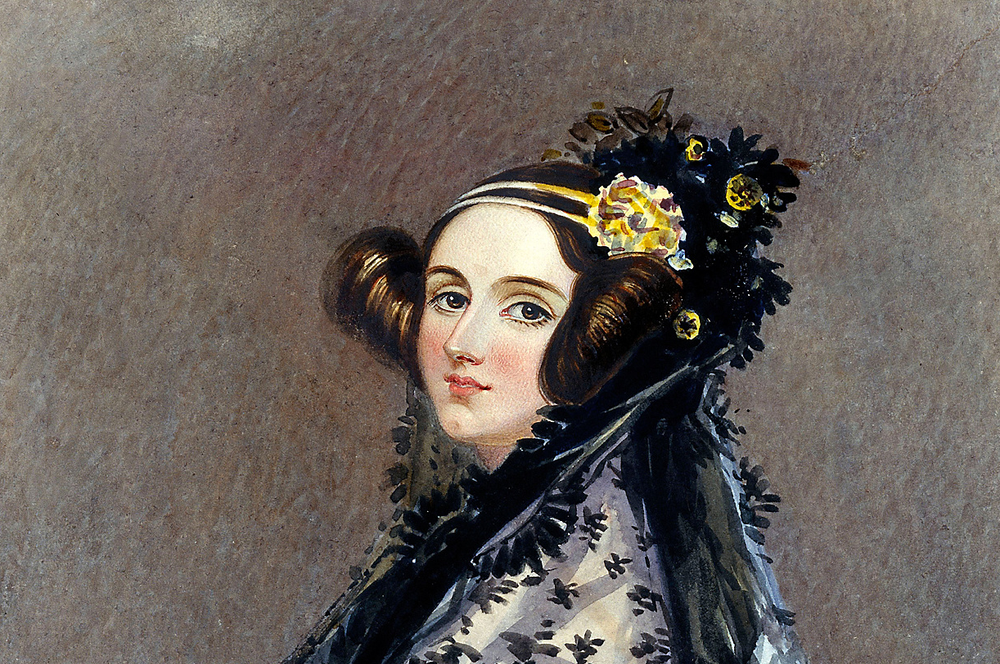 Maleri av Ada Lovelace, som regnes av mange som verdens første programmerer.