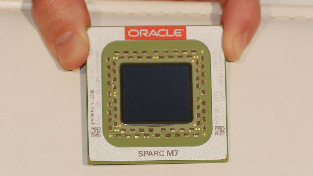 Oracle hevder at nye Sparc M7 er verdens raskeste mikroprosessor.